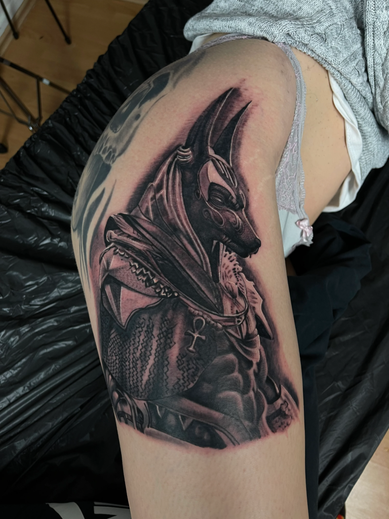 Anubis Tattoo Design