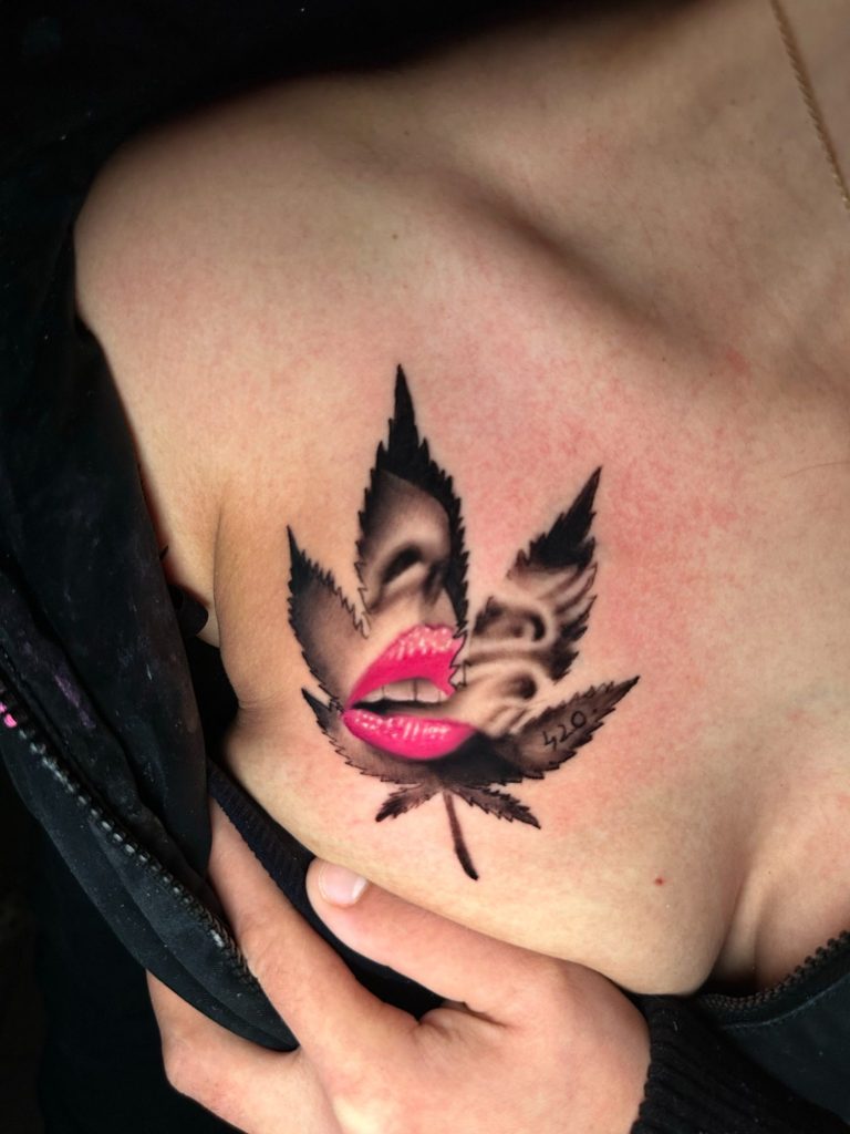 Realistic Color Tattoo